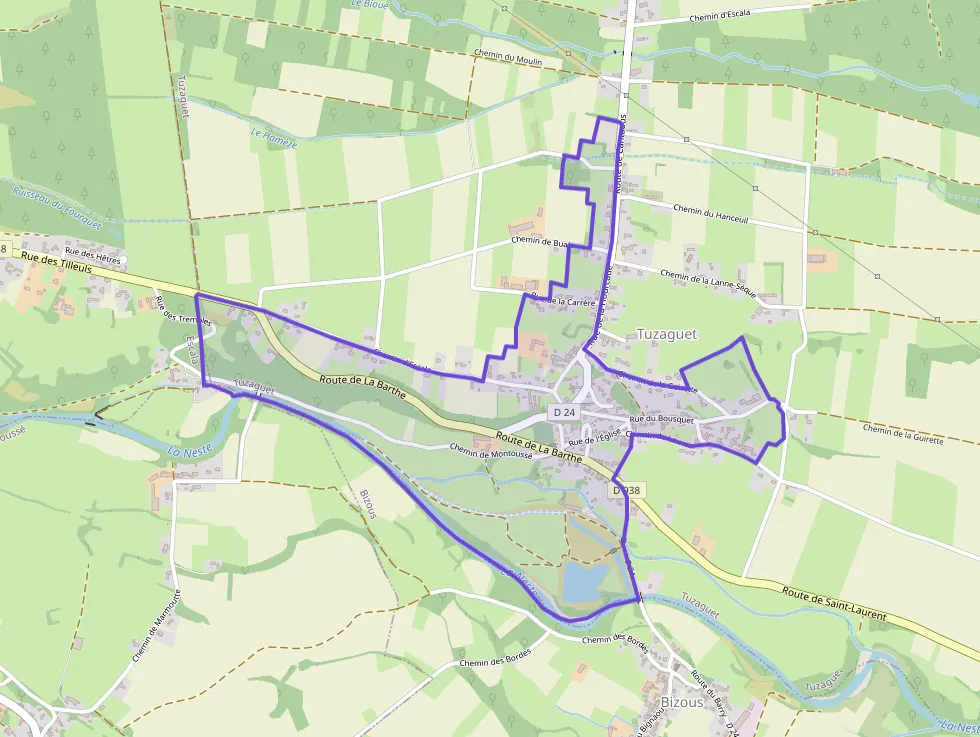 Maison 90 m² trois pièces à vendre à Tuzaguet