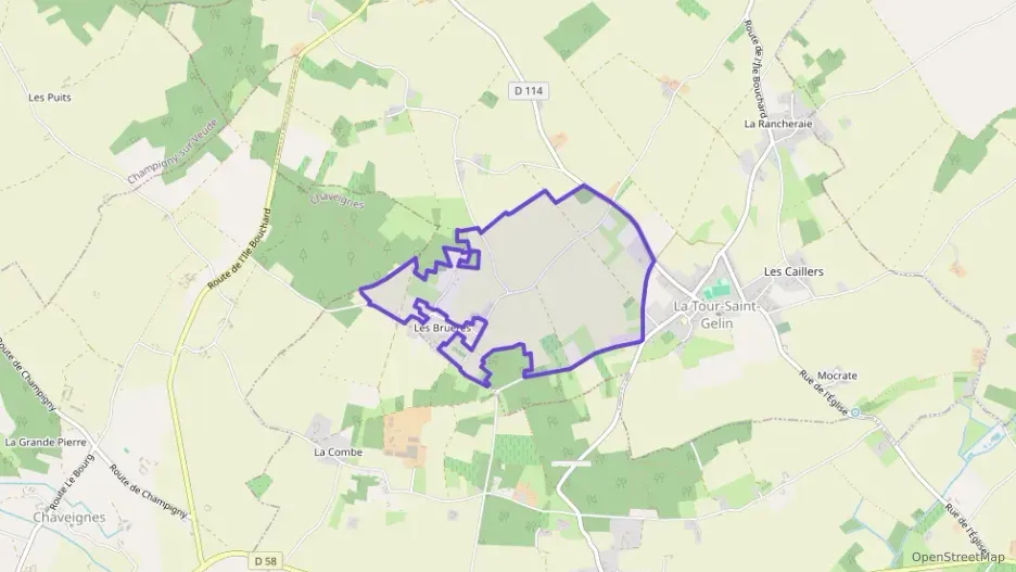 Maison 74 m² trois pièces à vendre à La Tour-Saint-Gelin