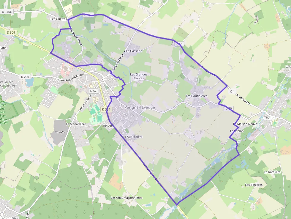 Maison 101 m² quatre pièces à vendre à Parigné-l`Évêque