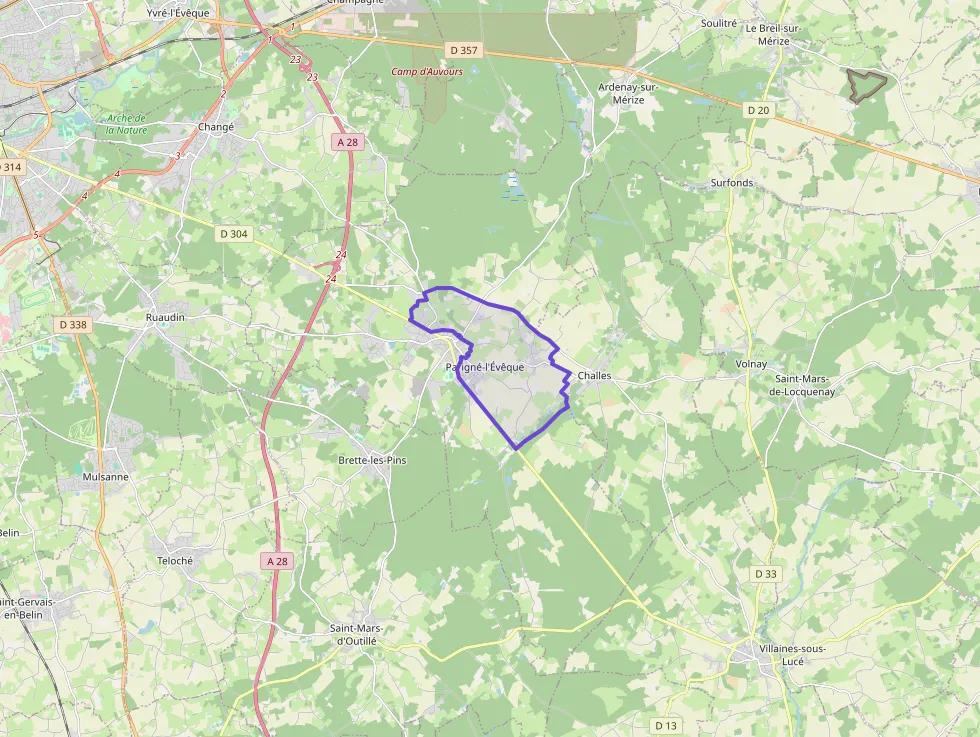 Maison 101 m² quatre pièces à vendre à Parigné-l`Évêque