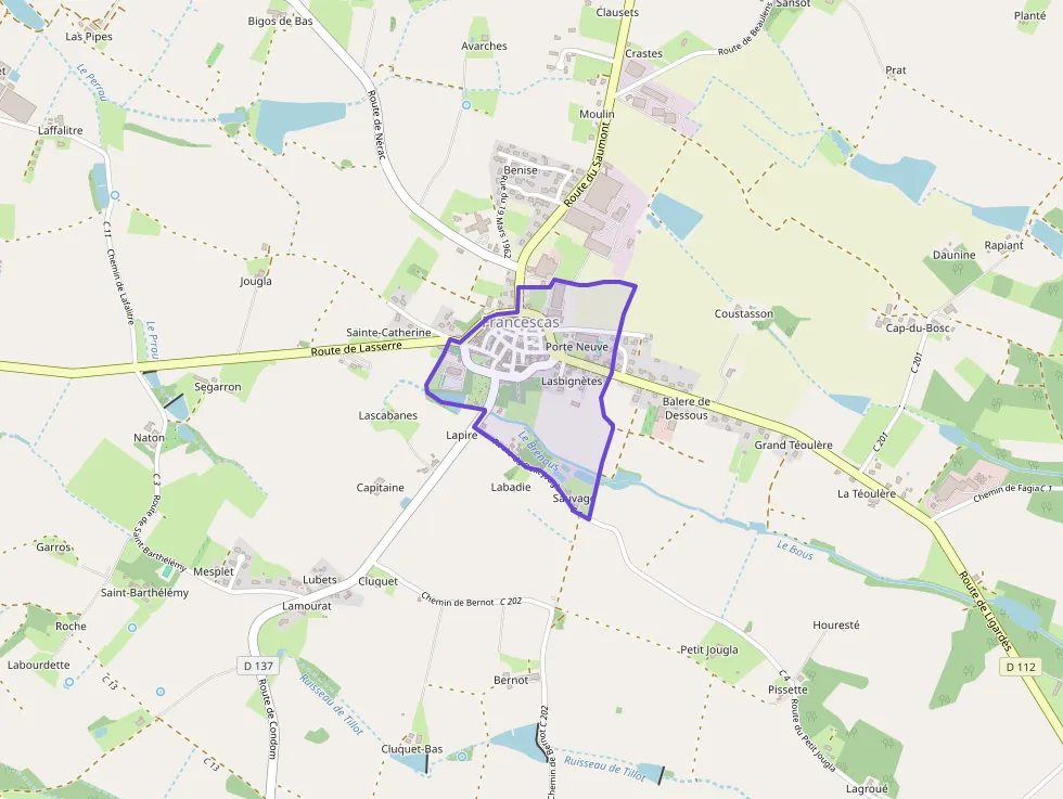 Maison 137 m² quatre pièces à vendre à Francescas