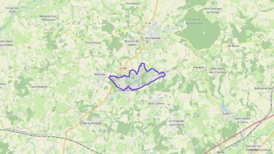 Maison 86 m² quatre pièces à vendre à Torcé-en-Vallée Maison 86 m² quatre pièces à vendre à Torcé-en-Vallée