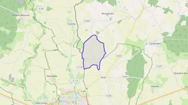 Maison 121 m² trois pièces à vendre à Suré