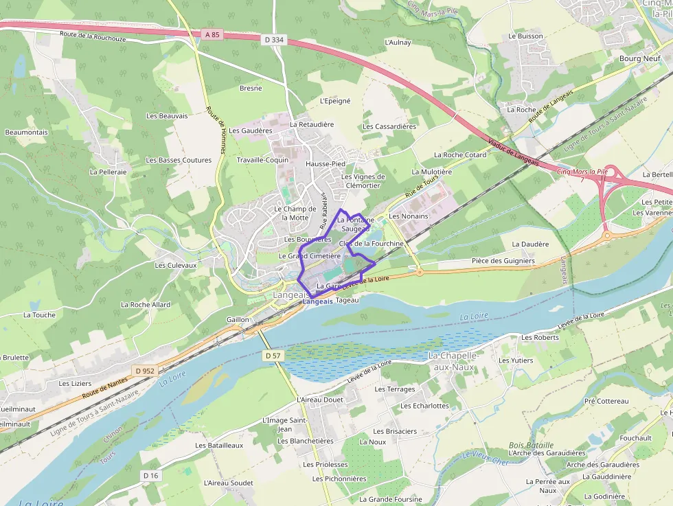 Maison 47 m² deux pieces à vendre à Langeais