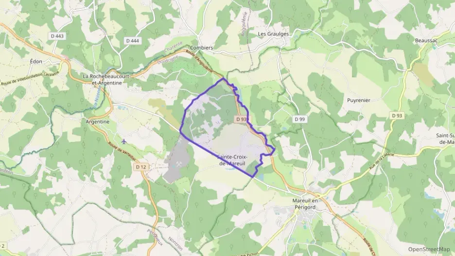 Maison 127 m² cinq pièces à vendre à Sainte-Croix-de-Mareuil