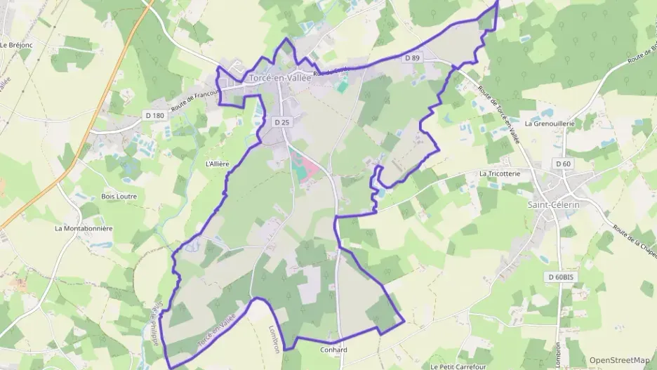 Maison 85 m² quatre pièces à vendre à Torcé-en-Vallée