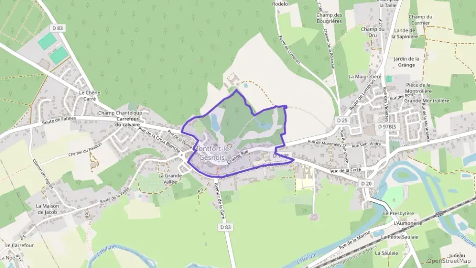 Maison 90 m² quatre pièces à vendre à Montfort-le-Gesnois