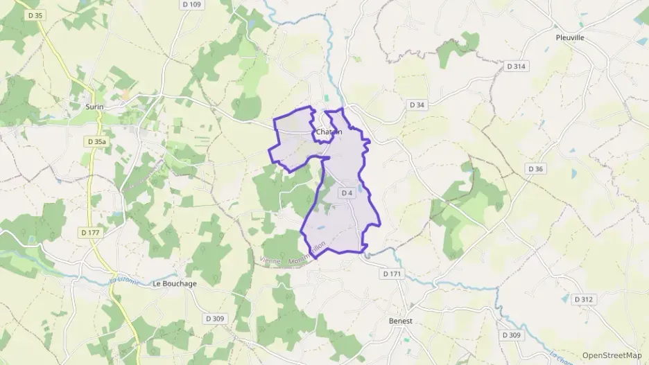 Maison 116 m² quatre pièces à vendre à Chatain