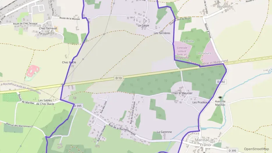 Maison 130 m² quatre pièces à vendre à Marillac-le-Franc