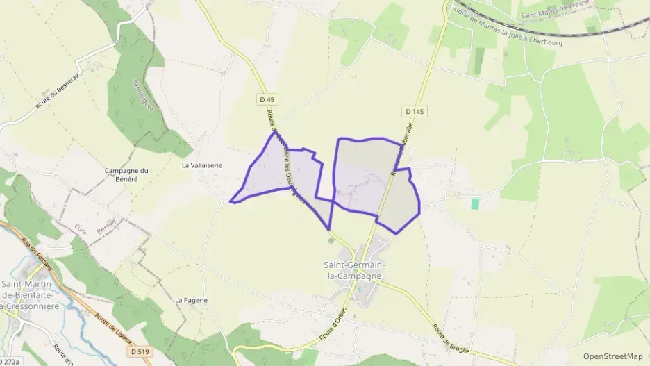 Maison 165 m² six pièces à vendre à Saint-Germain-la-Campagne