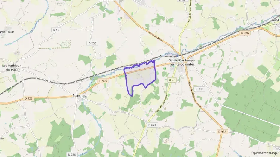 Maison 87 m² quatre pièces à vendre à Sainte-Gauburge-Sainte-Colombe