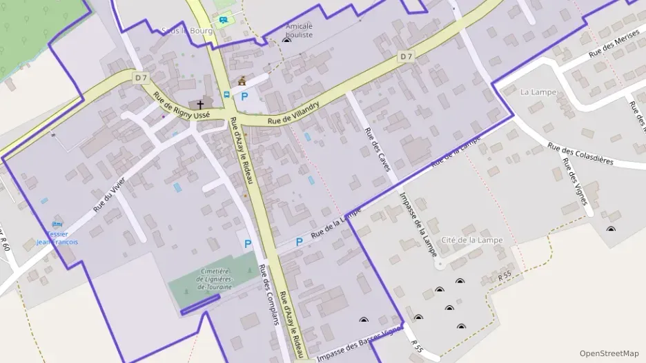 Maison 102 m² trois pièces à vendre à Lignières-de-Touraine