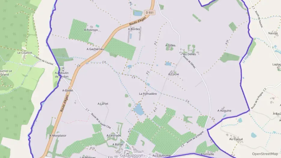 Maison 140 m² six pièces à vendre à Gazaupouy Maison 140 m² six pièces à vendre à Gazaupouy