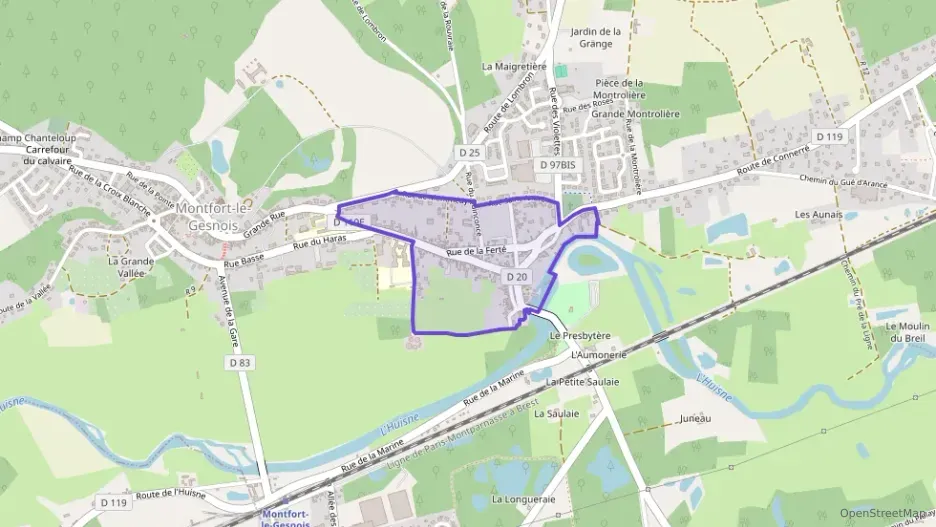 Maison 76 m² deux pieces à vendre à Montfort-le-Gesnois