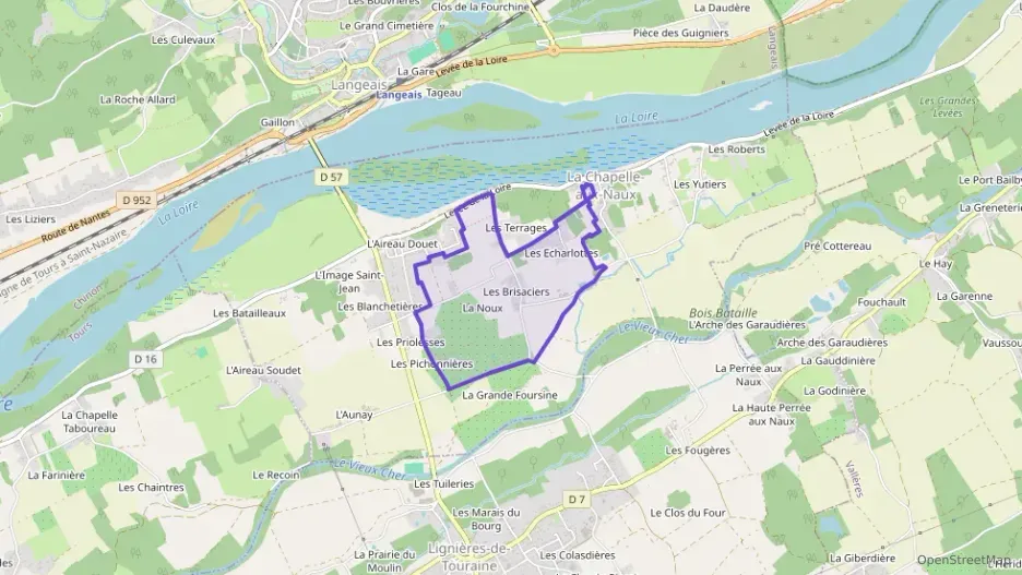 Maison 90 m² quatre pièces à vendre à La Chapelle-aux-Naux