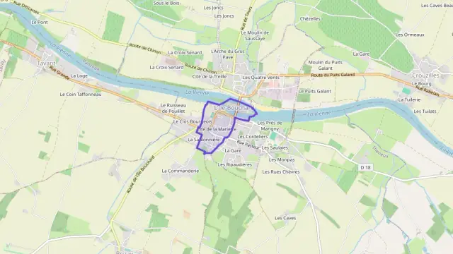 Maison 129 m² 6 pièces à vendre à L`Île-Bouchard