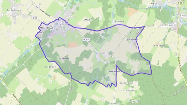 Maison 72 m² trois pièces à vendre à Challes