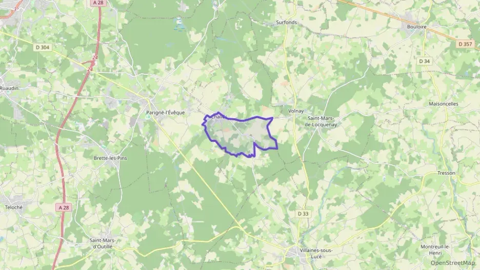 Maison 72 m² trois pièces à vendre à Challes