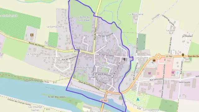 Maison 65 m² trois pièces à vendre à L`Île-Bouchard