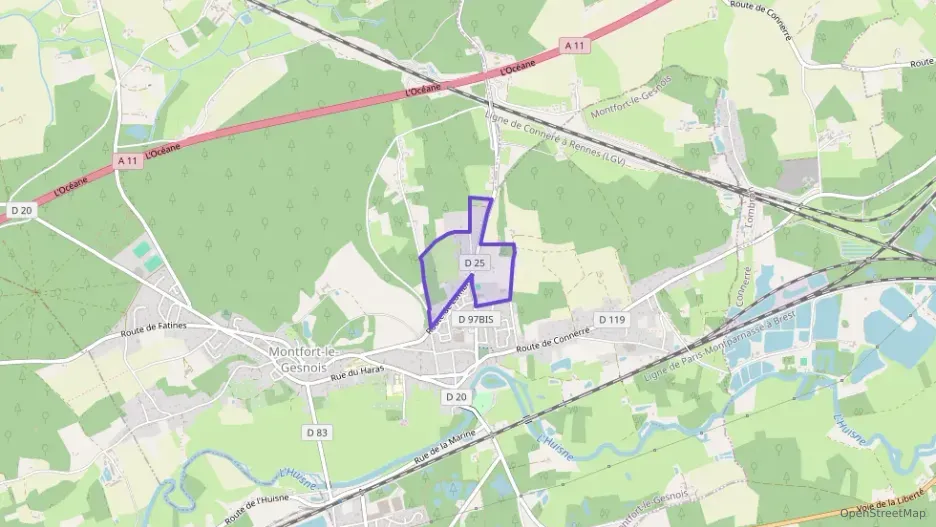 Maison 103 m² cinq pièces à vendre à Montfort-le-Gesnois