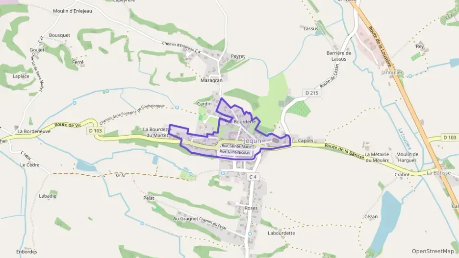 Maison 90 m² quatre pièces à vendre à Jegun