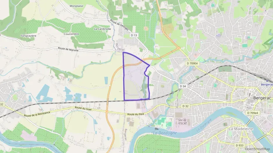 Maison 70 m² quatre pièces à vendre à Bergerac