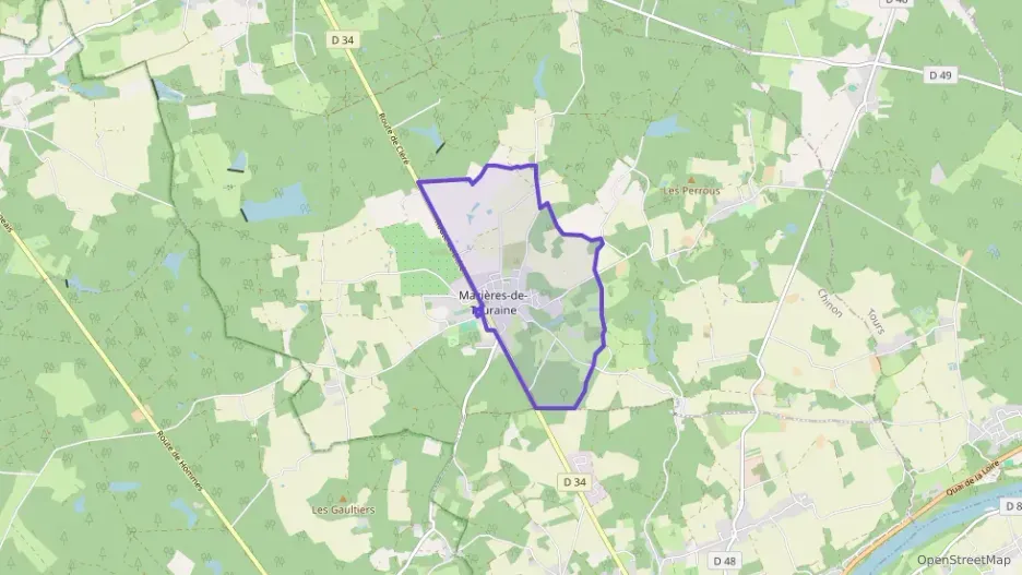 Maison 106 m² cinq pièces à vendre à Mazières-de-Touraine Maison 106 m² cinq pièces à vendre à Mazières-de-Touraine