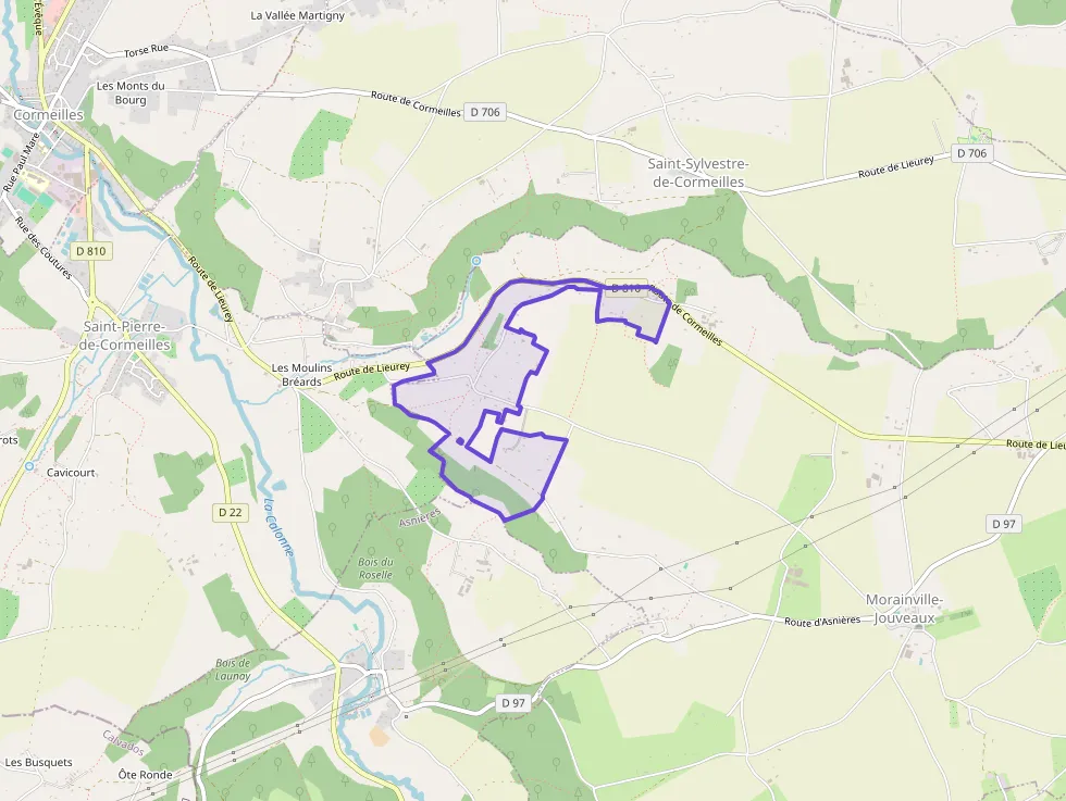 Maison 80 m² quatre pièces à vendre à Morainville-Jouveaux