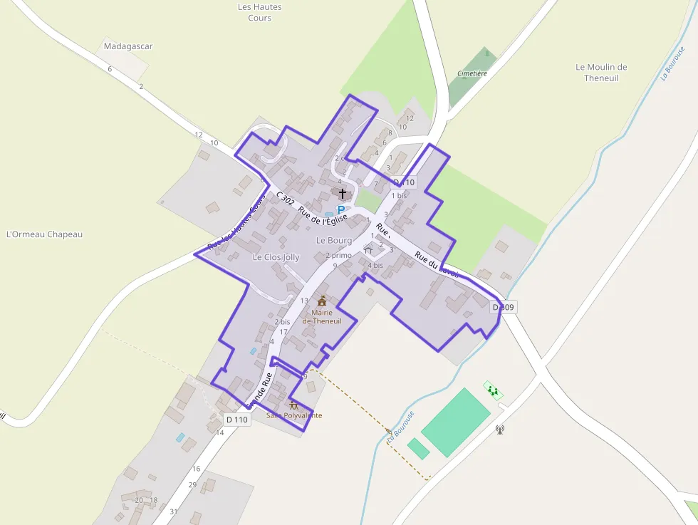 Maison 130 m² quatre pièces à vendre à Theneuil