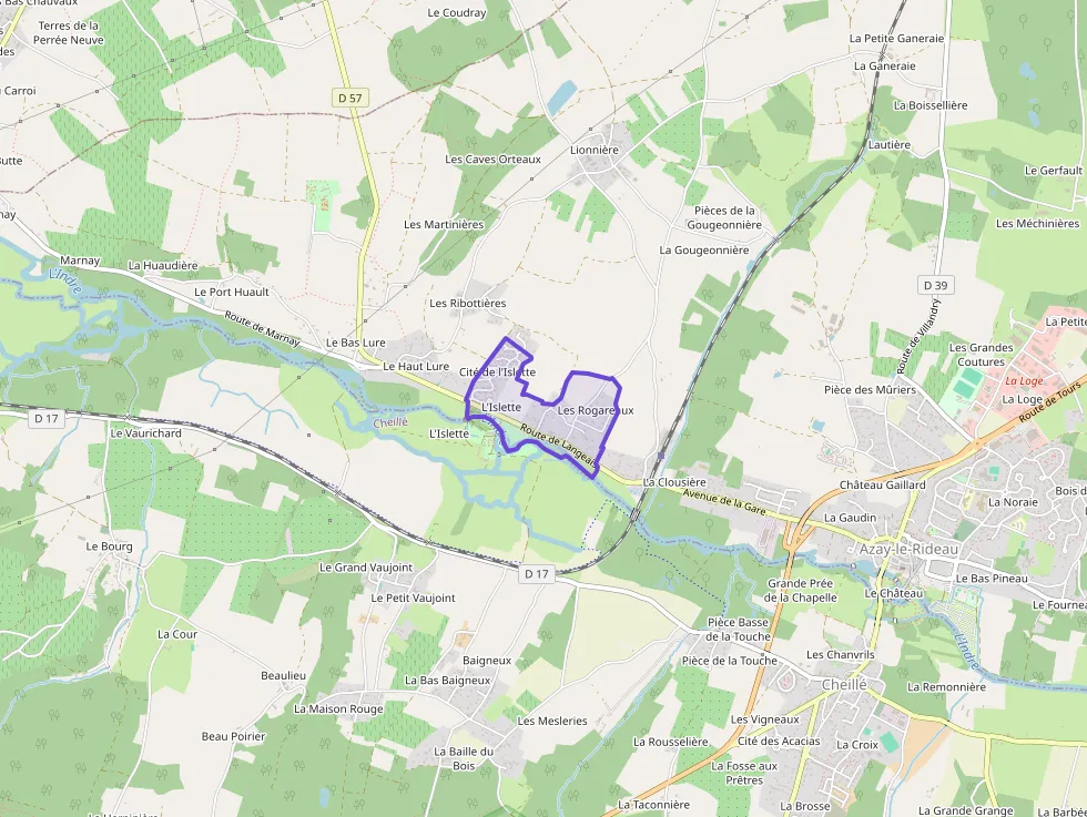 Maison 75 m² quatre pièces à vendre à Azay-le-Rideau