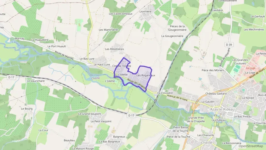 Maison 75 m² quatre pièces à vendre à Azay-le-Rideau