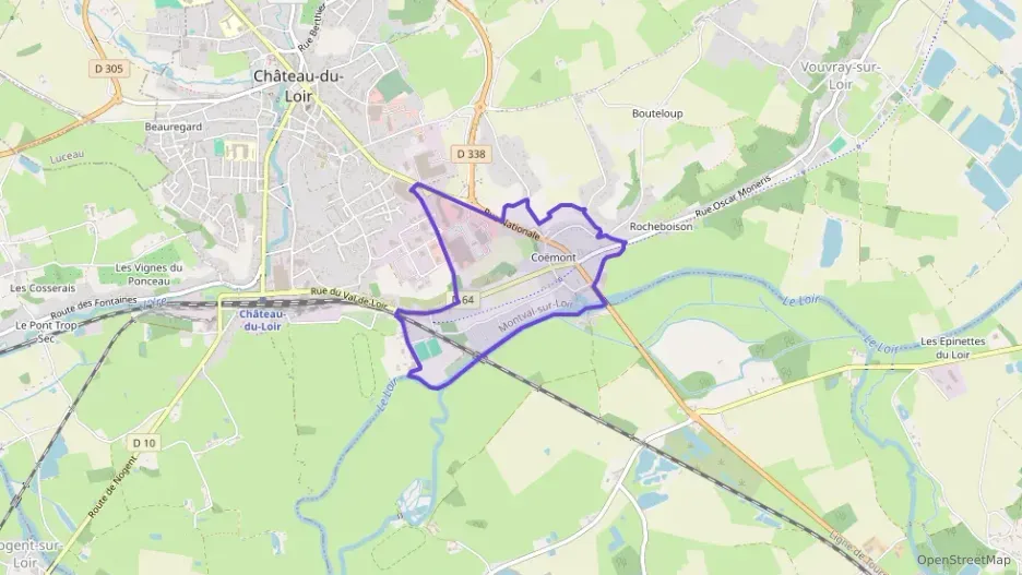 Maison 85 m² quatre pièces à vendre à Montval-sur-Loir