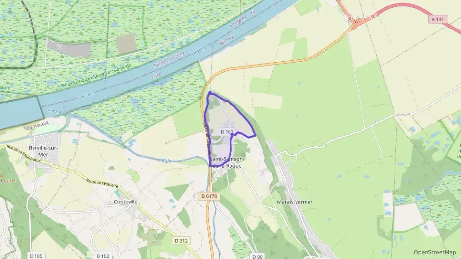 Maison 90 m² quatre pièces à vendre à Saint-Samson-de-la-Roque Maison 90 m² quatre pièces à vendre à Saint-Samson-de-la-Roque