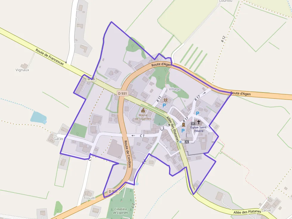 Maison 112 m² cinq pièces à vendre à Ligardes Maison 112 m² cinq pièces à vendre à Ligardes