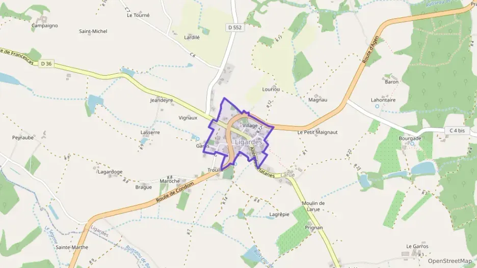 Maison 112 m² cinq pièces à vendre à Ligardes Maison 112 m² cinq pièces à vendre à Ligardes