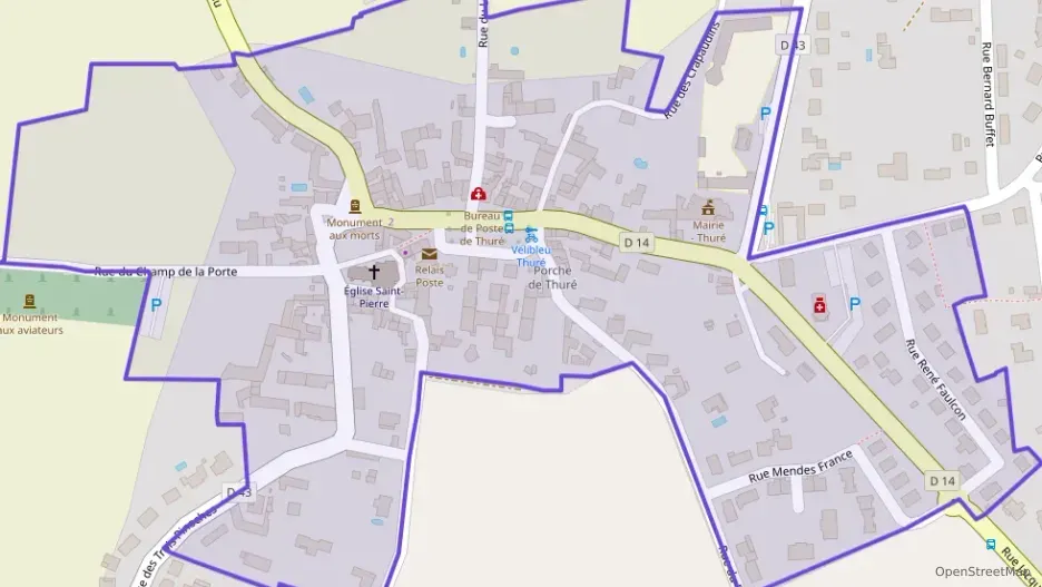 Maison 57 m² trois pièces à vendre à Thuré Maison 57 m² trois pièces à vendre à Thuré