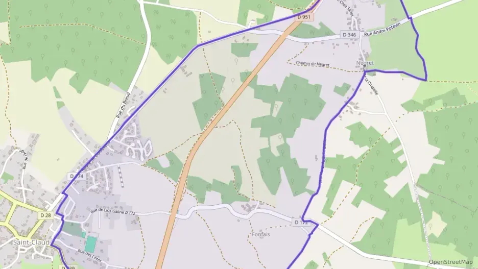 Maison 111 m² quatre pièces à vendre à Saint-Claud