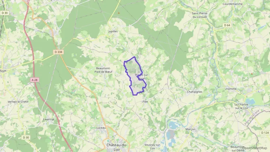 Maison 63 m² trois pièces à vendre à Thoiré-sur-Dinan Maison 63 m² trois pièces à vendre à Thoiré-sur-Dinan