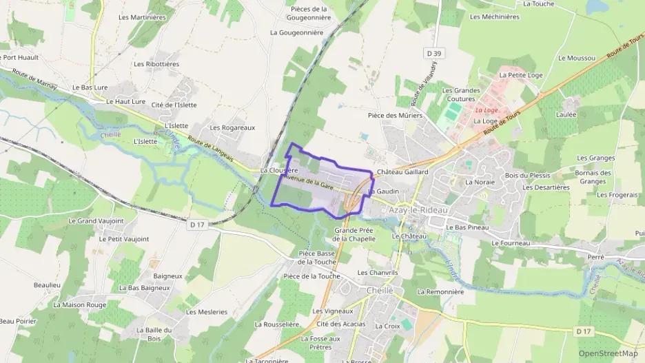 Maison 89 m² cinq pièces à vendre à Azay-le-Rideau