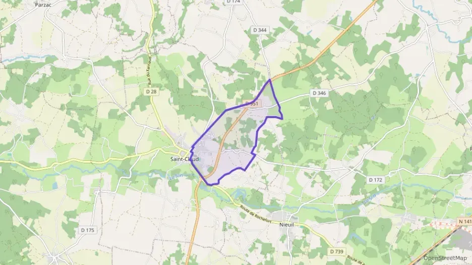 Maison 83 m² quatre pièces à vendre à Saint-Claud Maison 83 m² quatre pièces à vendre à Saint-Claud