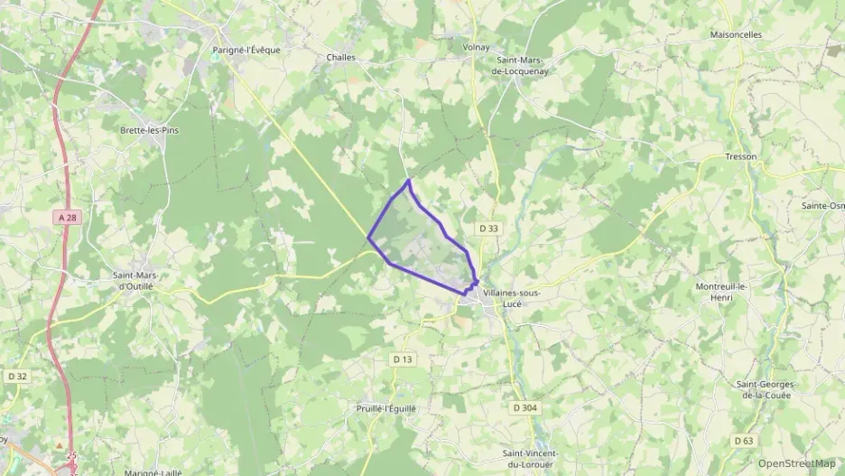 Maison 74 m² trois pièces à vendre à Le Grand-Lucé