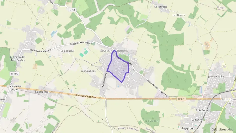 Maison 107 m² quatre pièces à vendre à Sèvres-Anxaumont