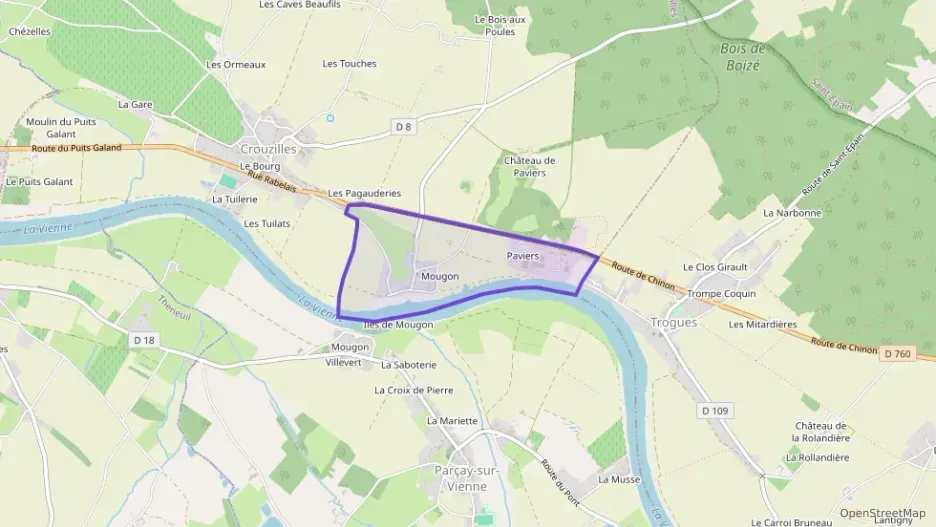 Maison 70 m² trois pièces à vendre à Crouzilles