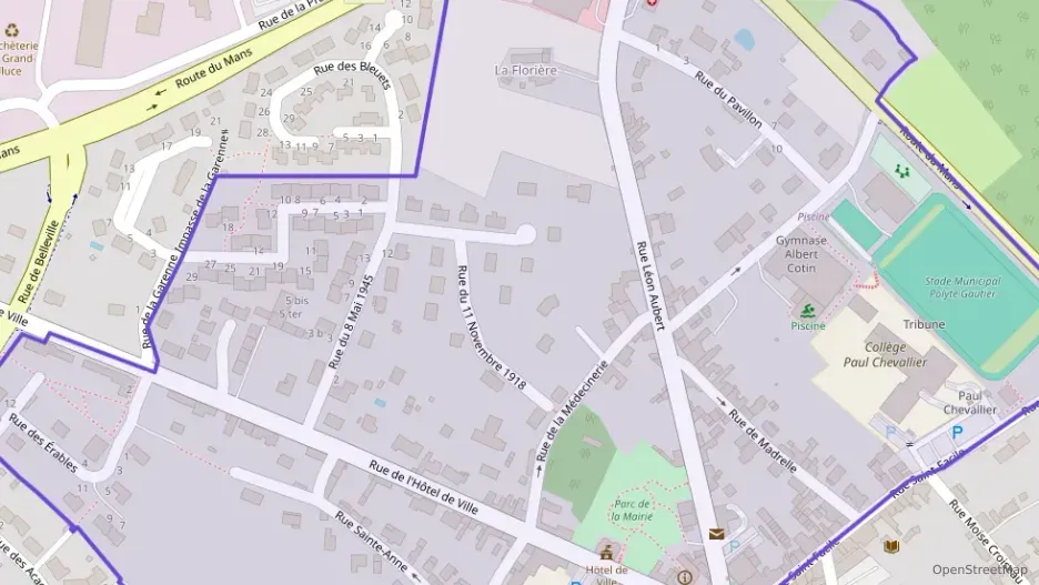 Maison 57 m² trois pièces à vendre à Le Grand-Lucé