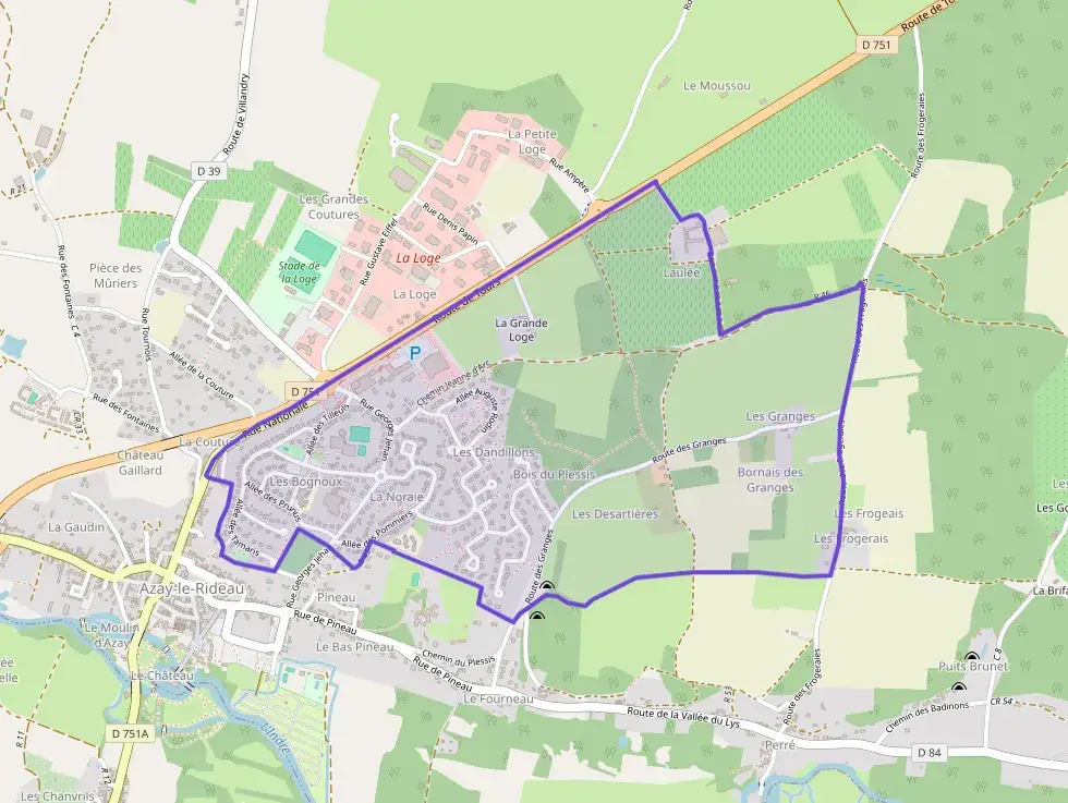 Maison 78 m² trois pièces à vendre à Azay-le-Rideau