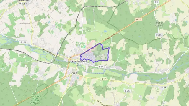 Maison 78 m² trois pièces à vendre à Azay-le-Rideau