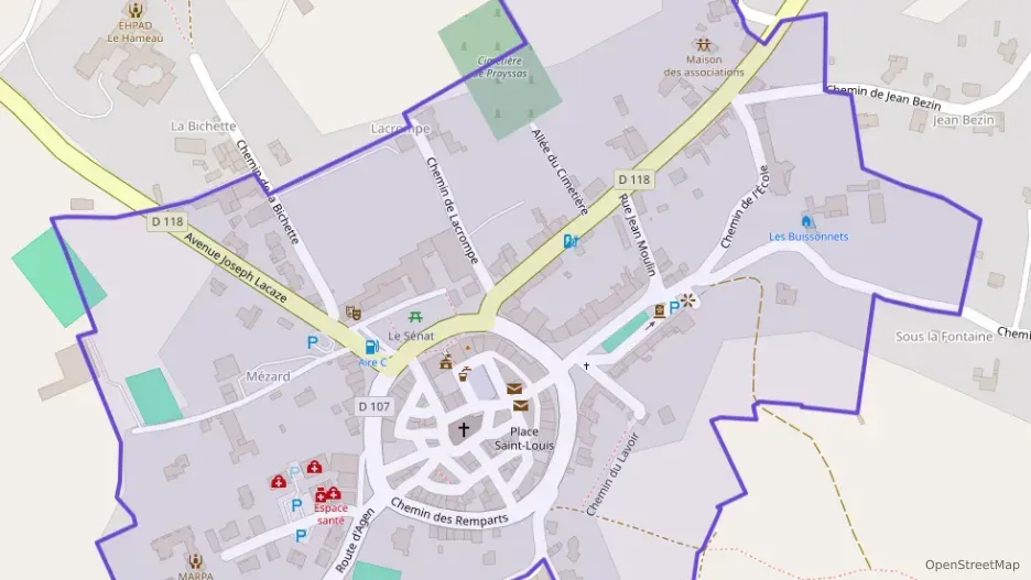 Maison 80 m² quatre pièces à vendre à Prayssas Maison 80 m² quatre pièces à vendre à Prayssas