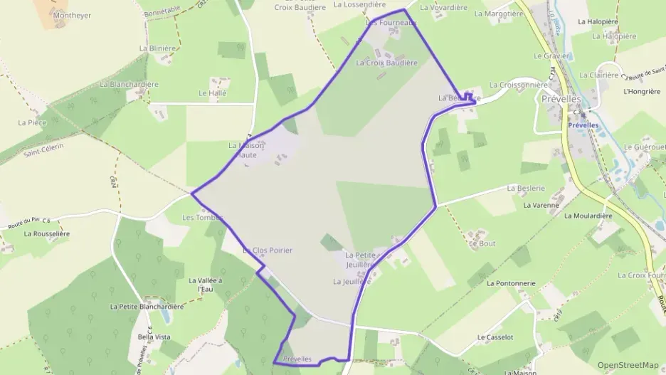 Maison 146 m² six pièces à vendre à Prévelles