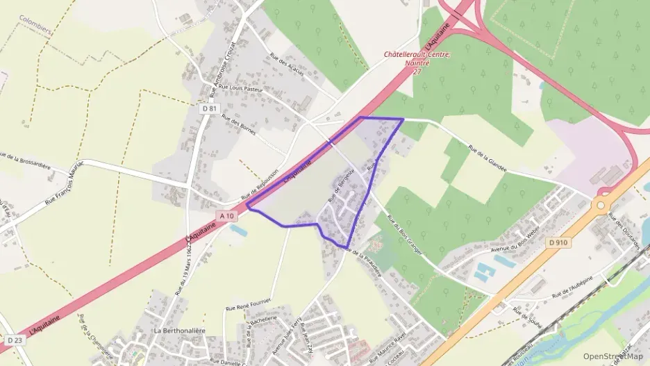 Maison 89 m² quatre pièces à vendre à Naintré