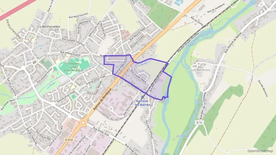 Maison 85 m² quatre pièces à vendre à Naintré Maison 85 m² quatre pièces à vendre à Naintré